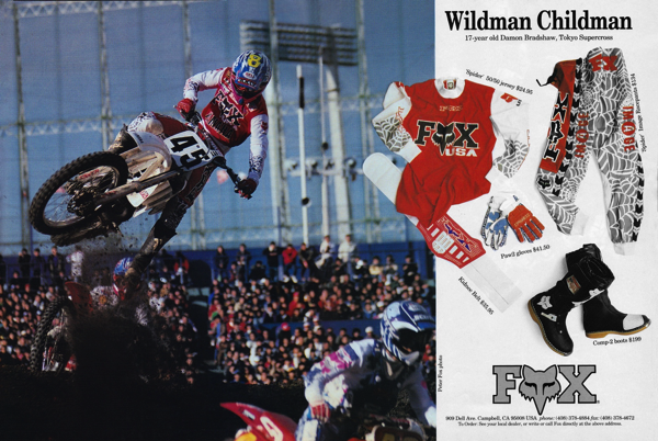 fox retro mx gear