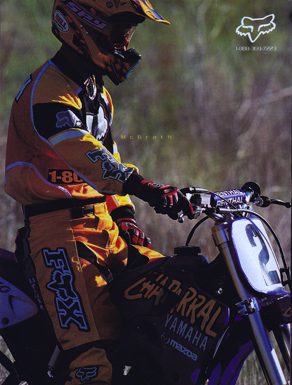 Jc motorcross fox racing 90s
