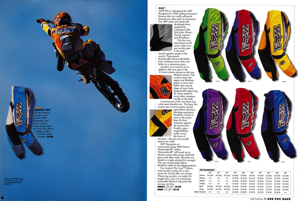 fox dirt bike riding gear