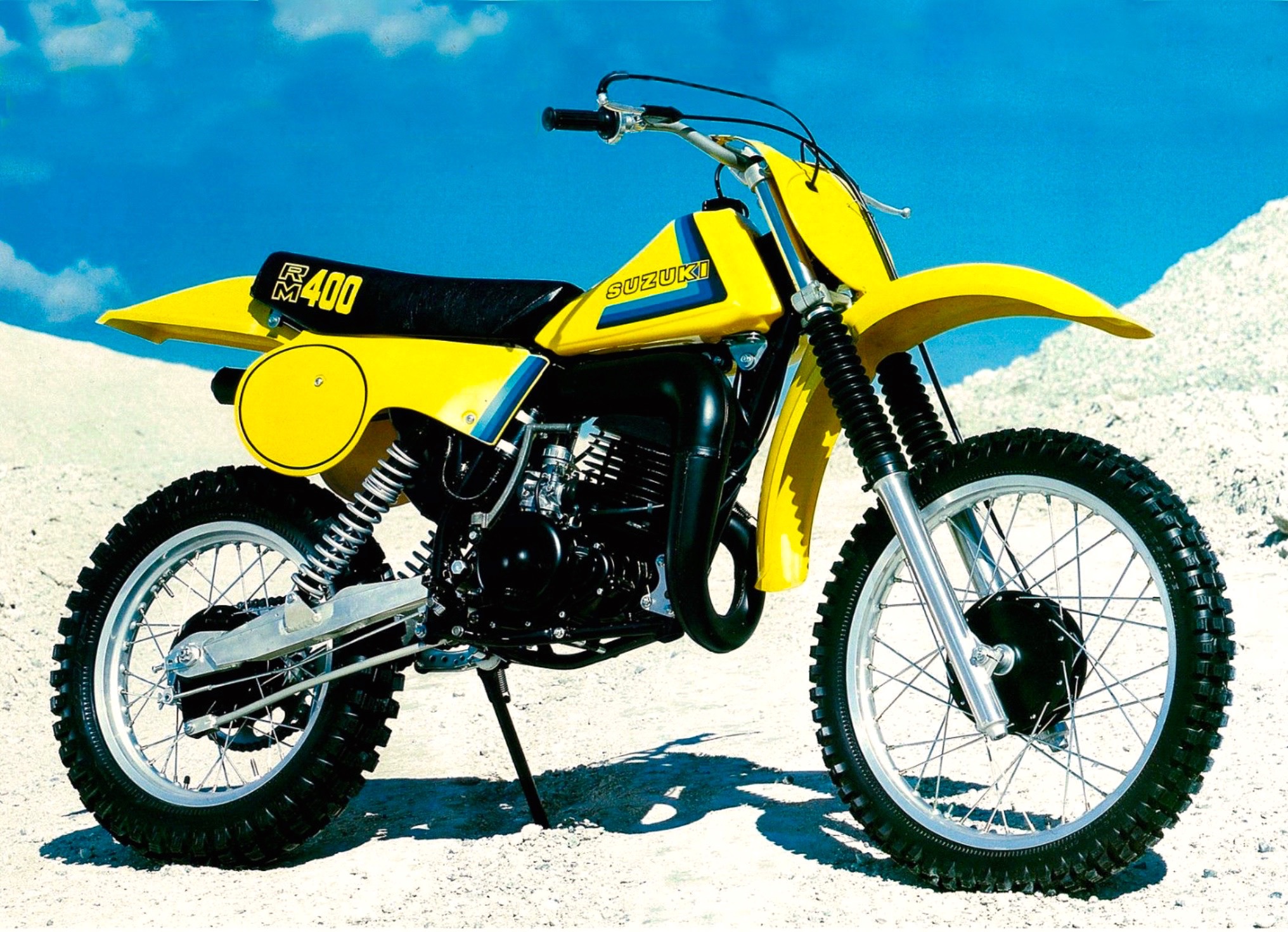 1979 Suzuki RM400, Modified Motocross Bikes, Vintage Motocross ...