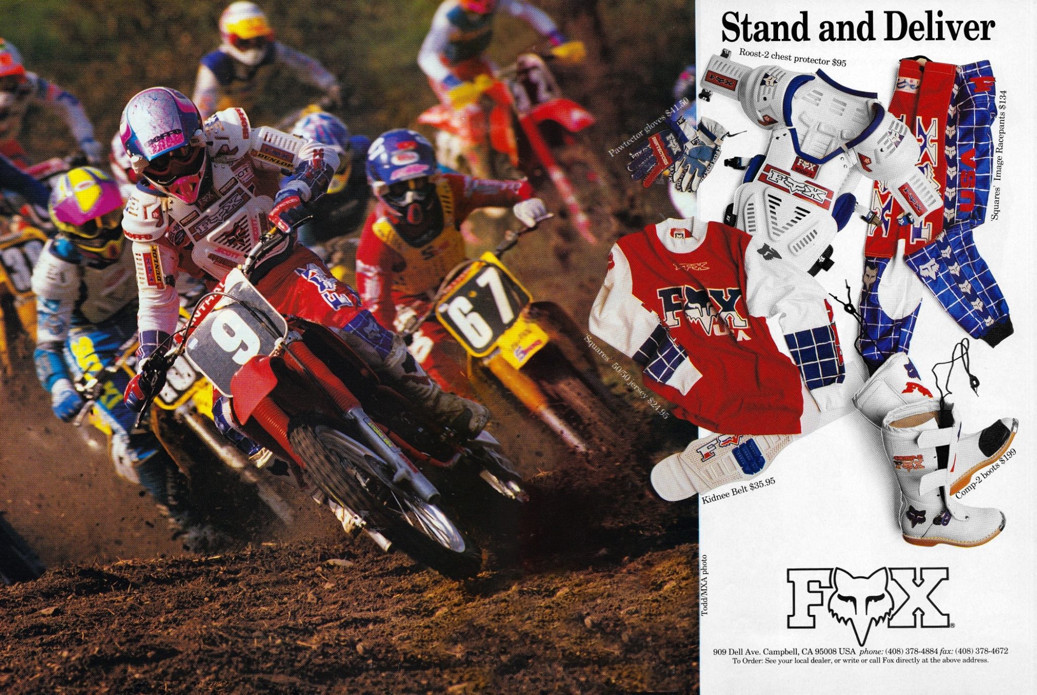 Moto Gear History Part VI: Fox Racing 1990s – PulpMX