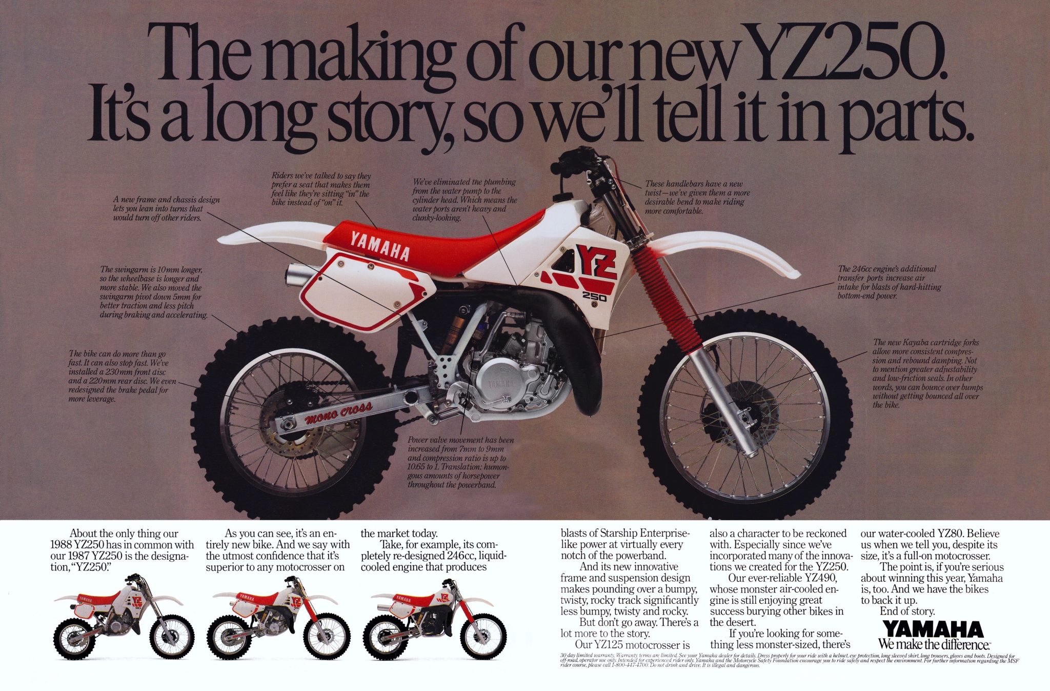 “Maxxis Tires” – Classic Steel #175 “1989 Yamaha YZ250”